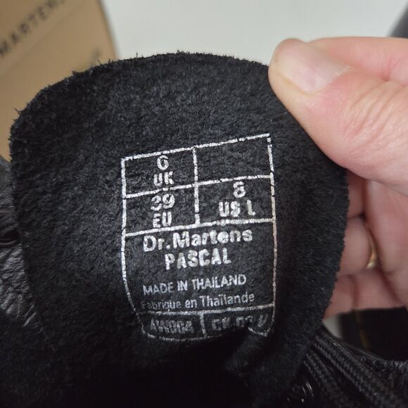 Dr. Martens Black Combat Boots - Picture 14 of 14